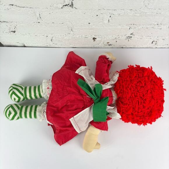 Vintage Strawberry Shortcake Doll Lot Flat Hands - 1979 | eBay Vintage Handmade Strawberry Shortcake Doll